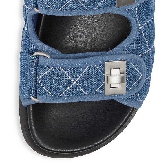 Dune London | NWOT Windowpane Grip-Tape Sandals - Picture 7 of 10